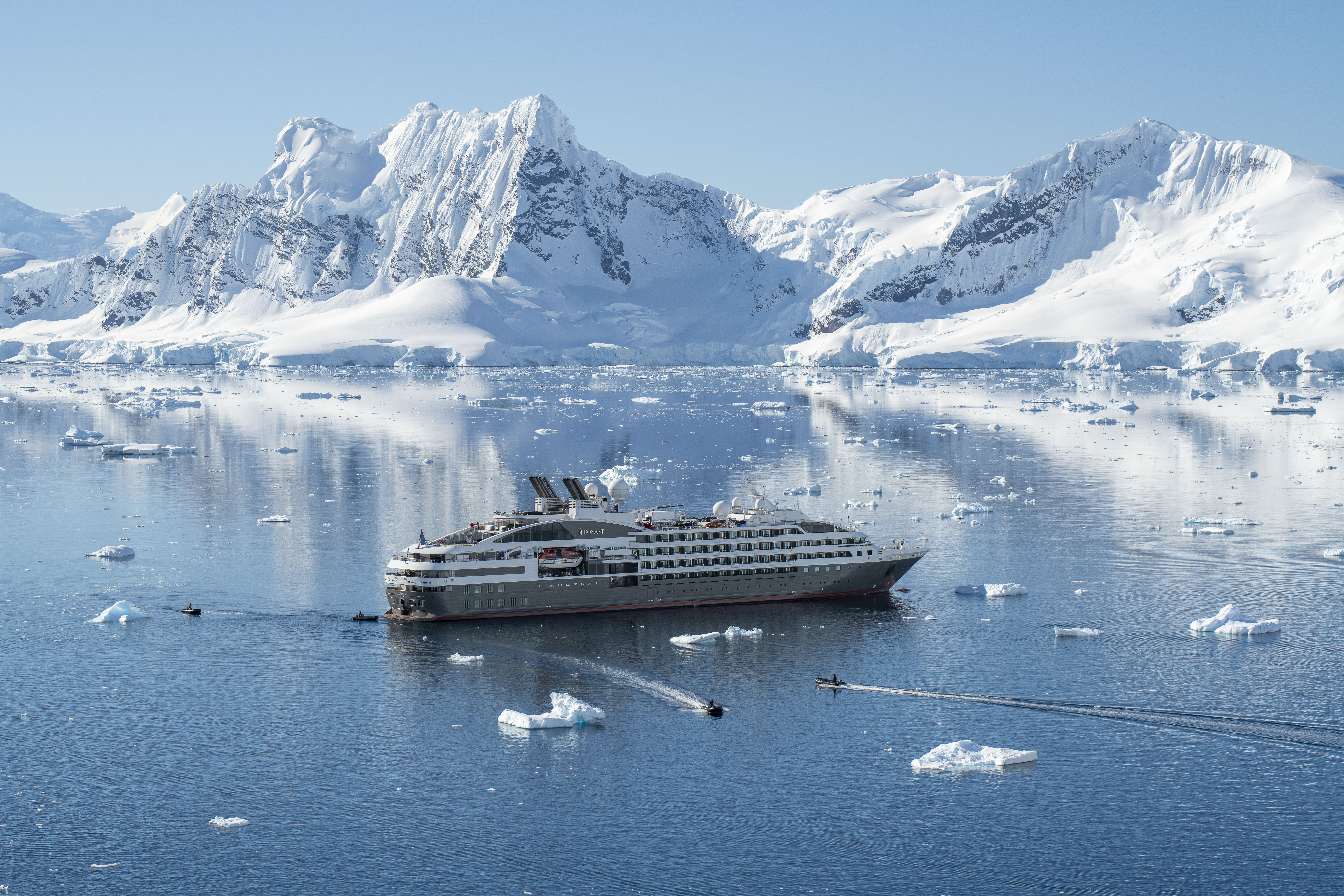 Antarctic expedition yacht